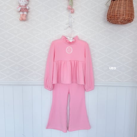 ueo/39. cherry fril set S-XL