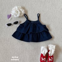 secondmoment/71. denim kangkang blouse JS-JL