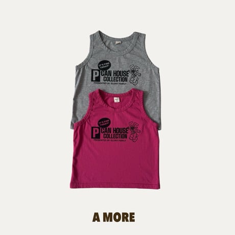 amore/63. rabbit sleeveless XS-XL