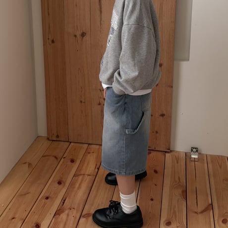 fromi/8. half denim pants JS-JL