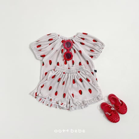 oottbebe/40. sweet very plitch ( kids ) updown set XS(1-2Y)-XL(6-7Y)