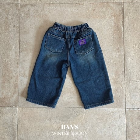 hans/23. gimo denim pants XS-JS
