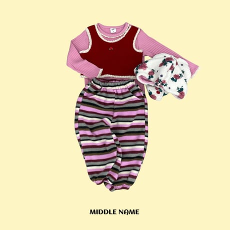 middlename/1. knit bustier S(S-M)-L(JS-JM)