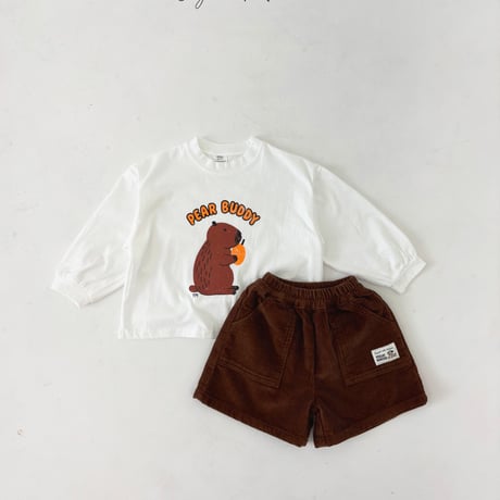 yogurtmansion/2. goldange pants JS-JM