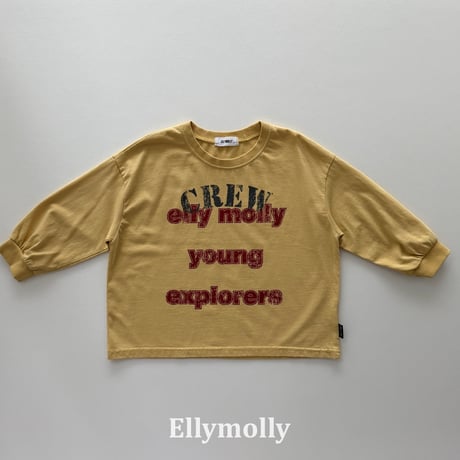 ellymolly/126. crew box T-shirt 13-19