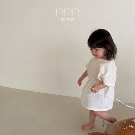 bellabambina/106. 26 summer bangbang plain T-shirt 12M-XL