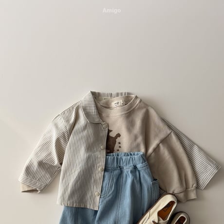 amigo/57. soft man-to-man XS-XL