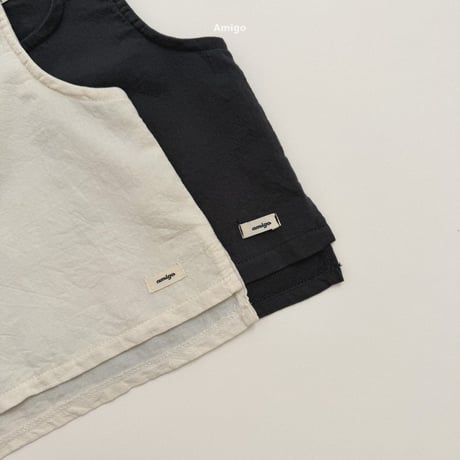 amigo/5. jully sleeveless blouse XS-XL