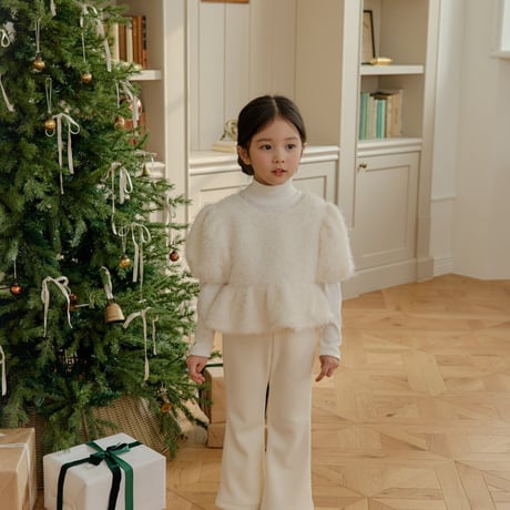monatelier/19. snow puff T-shirt S-2XL