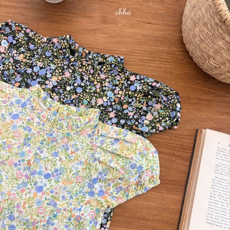 ohho/19. floral blouse S-2XL
