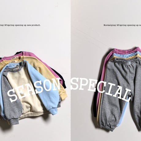 normalplay/91. daily raglan updown ( season plan ) set JS-JM