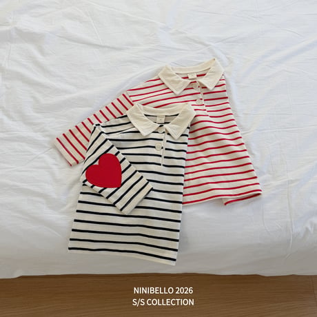 ninibello/27. ppang duk collar T-shirt XS-XL