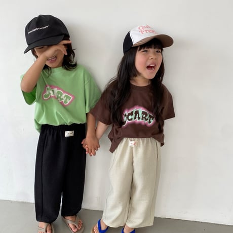 mikki/51. half jay cart half t T-shirt 2XL-4XL