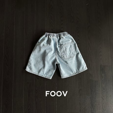 foov/41. denim half pants S-XL