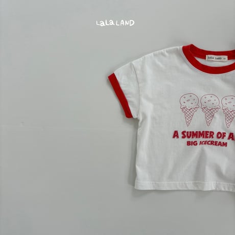 lalaland/21. ice cream T-shirt XS-XL