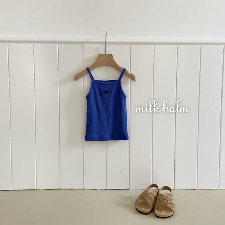milkbalm/28. heart golgi sleeveless XS-XL