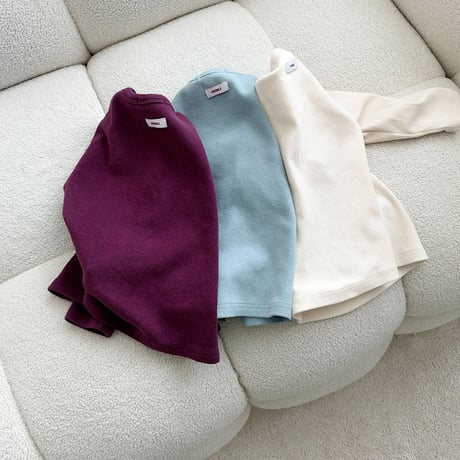fromi/50. Soft Brushed Long Sleeve Tee JS-JM