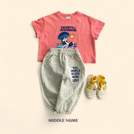 middlename/63. checkcheck jogger pants S-XL