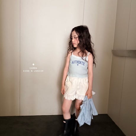 comma/217. lace sleeveless 110-130