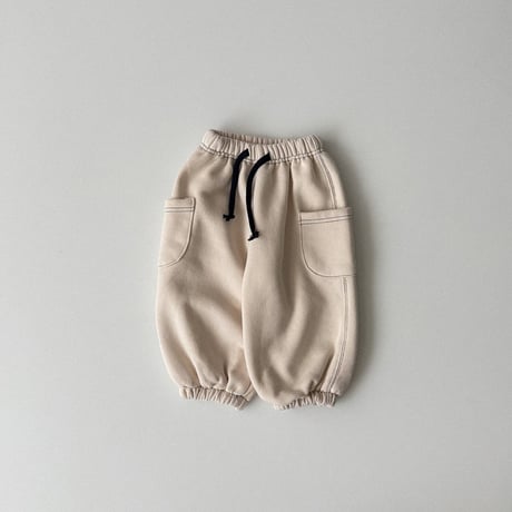 onu/9. pocket soft jogger pants BABY(12M)-XL(6-7Y)