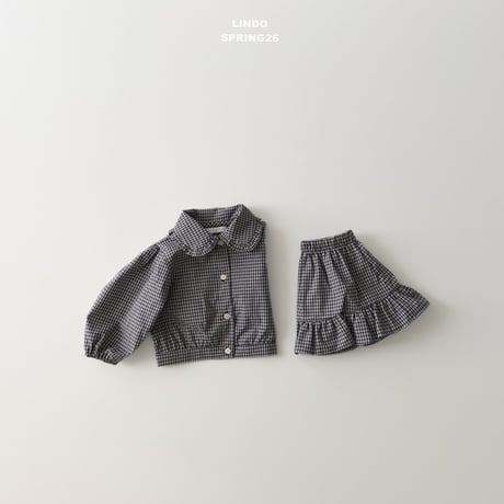 lindo/41. garden check set XS-XL