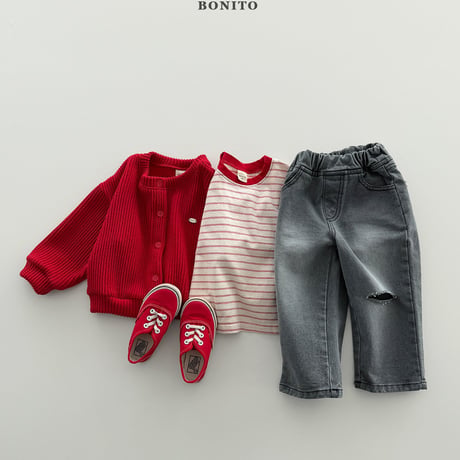 bonito/24. knit cardigan 12M-XL