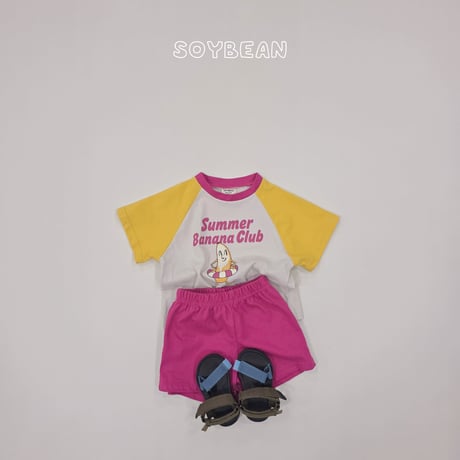 soybean/146. plan ) banana club ( updown set XS-XL
