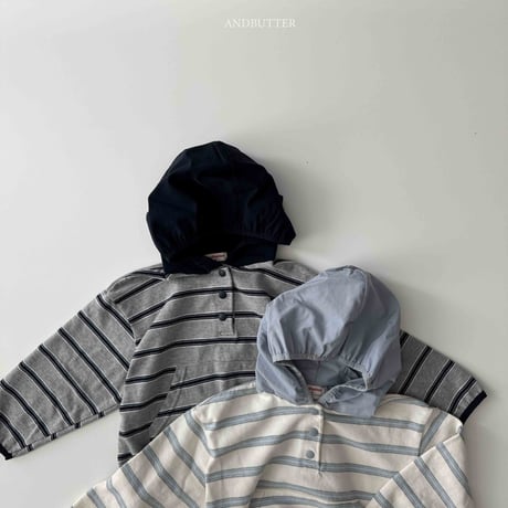 andbutter/22. Today Stripe Hoodie S-XL