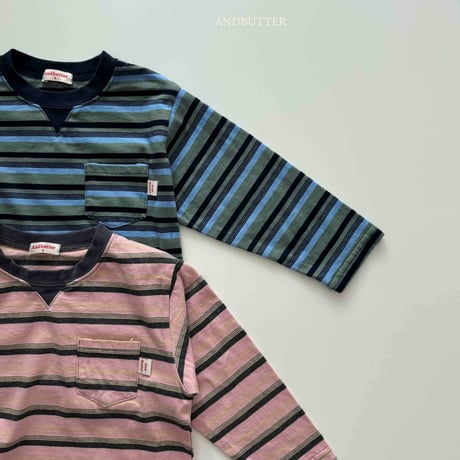 andbutter/51. Retro pocket Tee S-XL