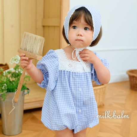 milkbalm/12. ivy check suit XS(-6M)-M(12M-18M)