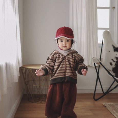 onu/33. milk soda hood zipup BABY(12M)-XL(6-7Y)