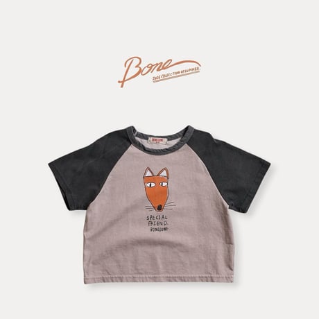 boneoune/52. raglan T-shirt XS-XL