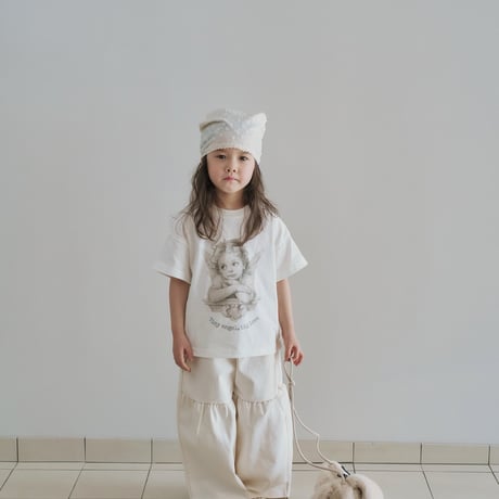 mollybin/9. wide shirring pants ADULT
