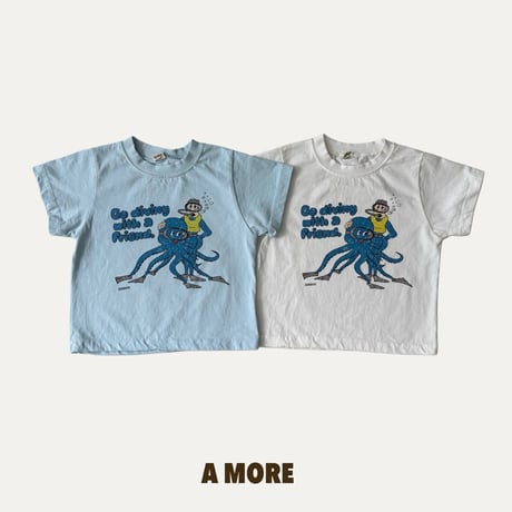 amore/70. octopus T-shirt JS-JM