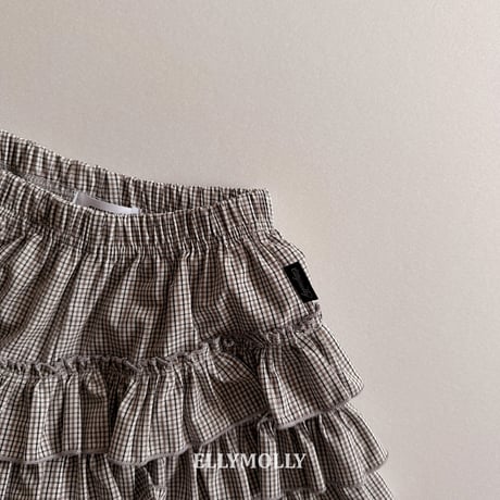 ellymolly/135. ruru check kangkang pants 5-11
