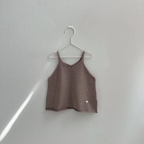 atomeme/19. Linen Knit Sleeveless S-XL