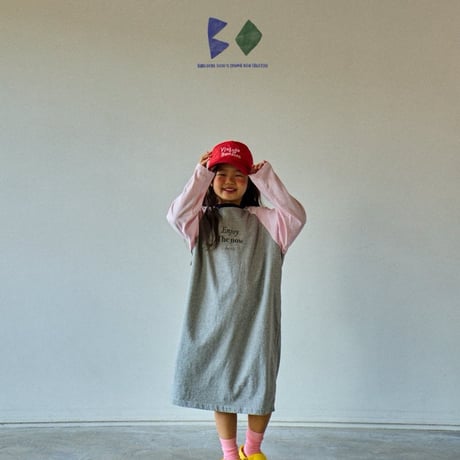 boneoune/68. joy raglan one-piece JS-JL