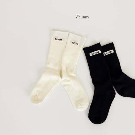 vbunny/42. seven socks set M(130-150)-XL(180-210)
