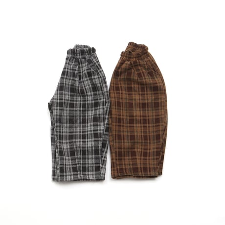 hikiki/19. mojik check pants 5-11