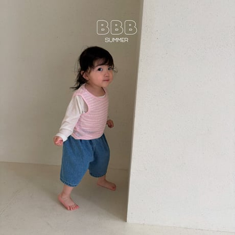 bellabambina/100. finger ( denim ) pants 12M-XL