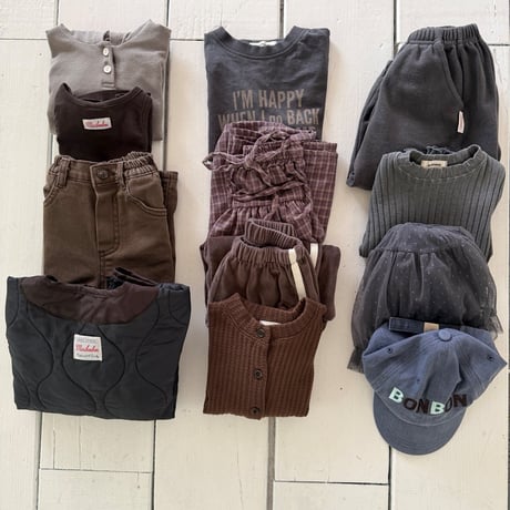 minibonbon/35. [ mocha ] hood XS-XL