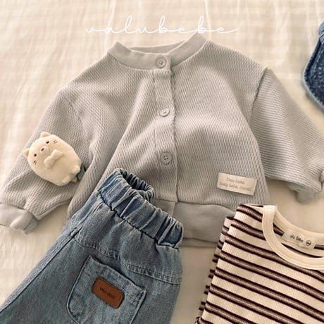 valubebe/27. tokyo waffle cardigan 6M-S
