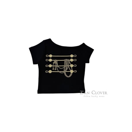 zanclover/54. Gold chain T-shirt 3-11