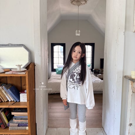 comma/15. cat T-shirt 160-170