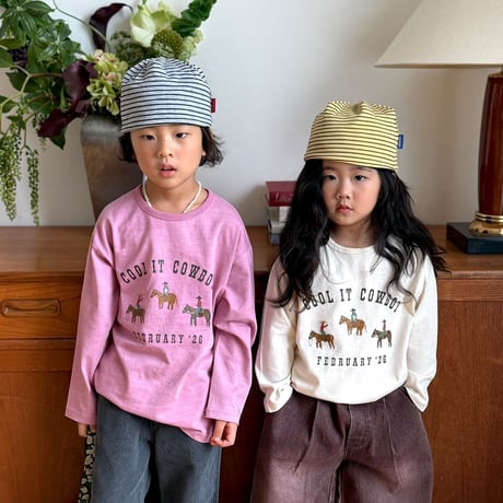 minimal/40. cow boy T-shirt JS-JM