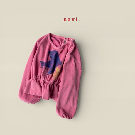 navi/54. peach blouse 2XL-JL