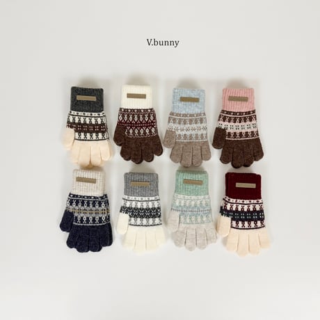 vbunny/18. Oslo glove FREE(8CM_19CM)