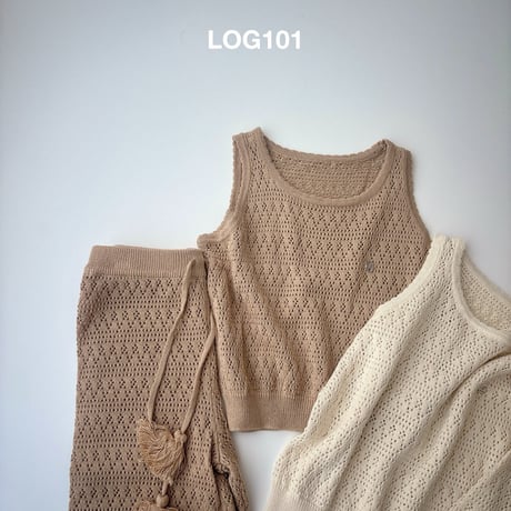 log101/83. log knit set JS-JM