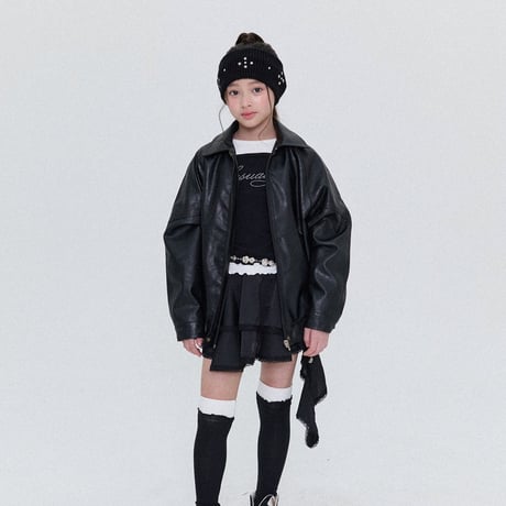 forkchips/82. ledder jacket M-XL