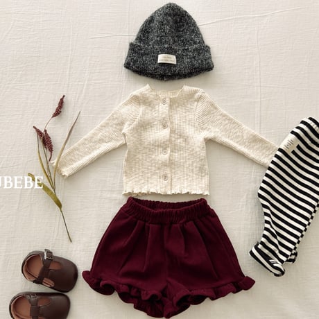 valubebe/22. songsong nanalri cardigan 6M-S